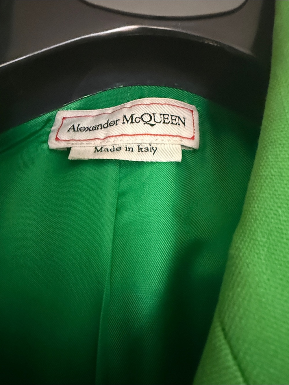 Alexander McQUEEN Green Tailored Jacket like new - Picture 2 of 4